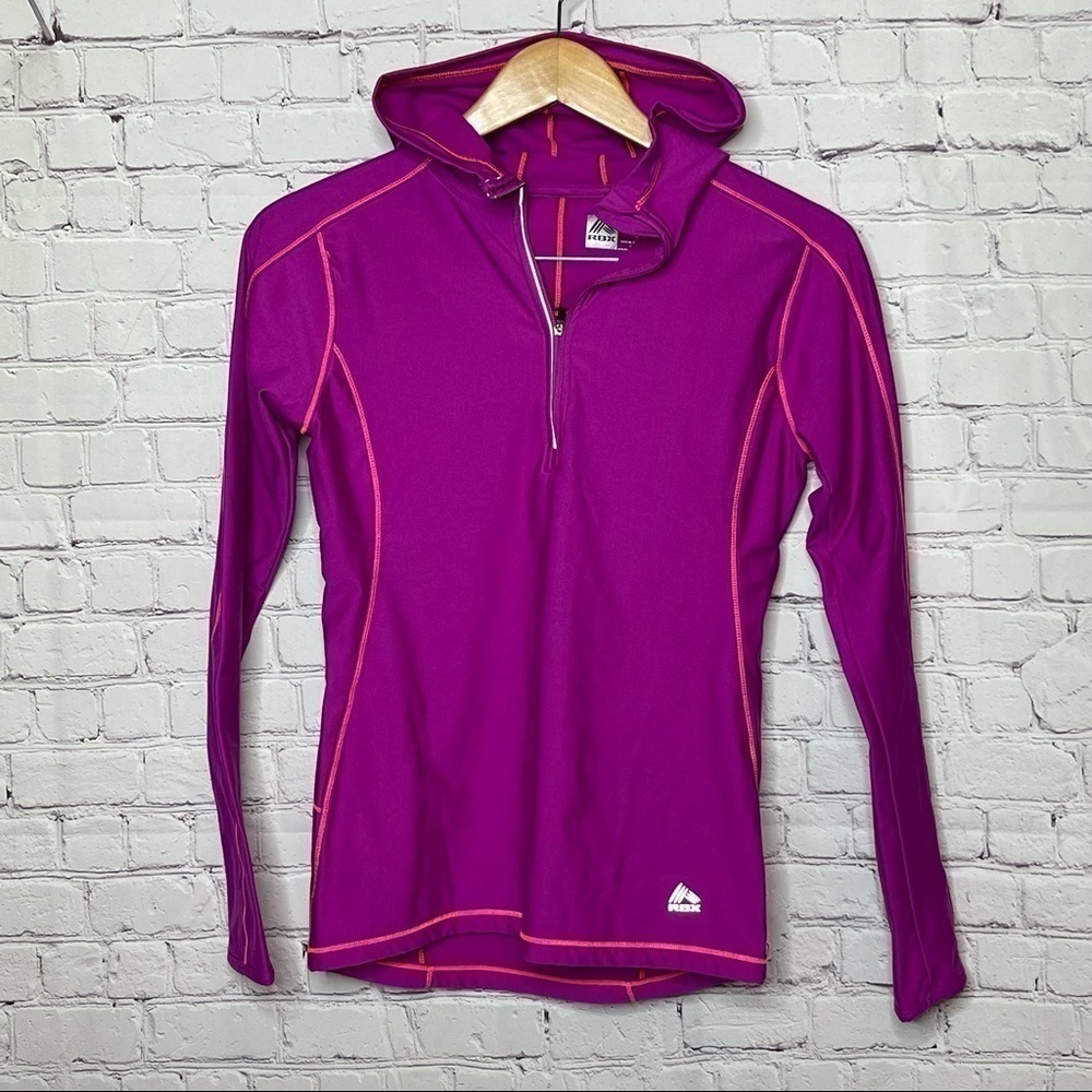 RBX Performance 1/4 Zip Pullover Hoodie size Small